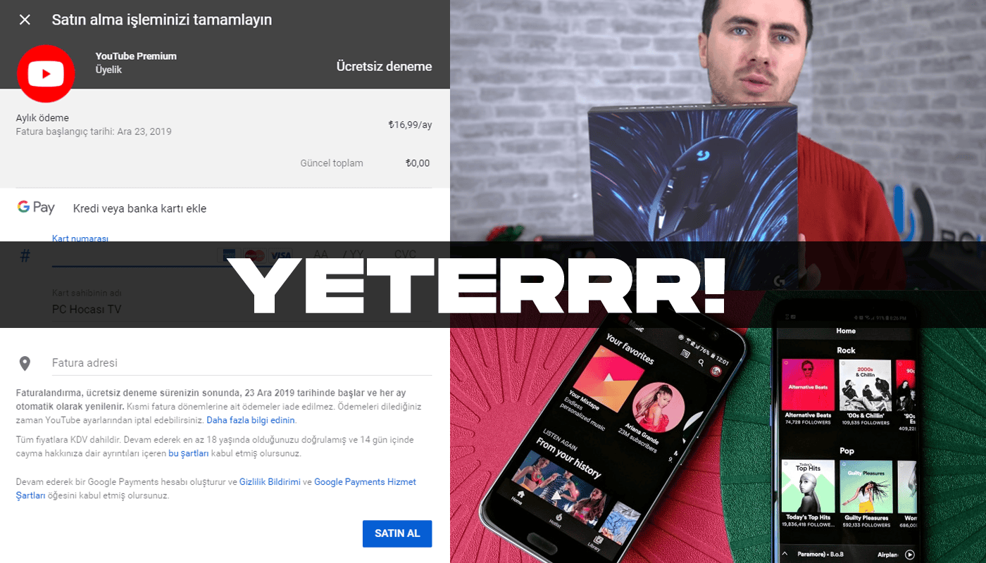 YouTube can sıkan reklam artışı ve Premium zımbırtısının önüne geçmeli