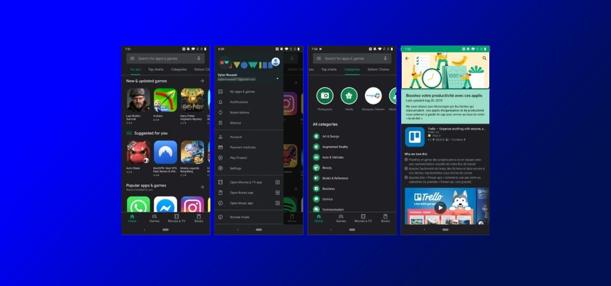 Google Play Store'a Karanlık Mod Desteği Geldi!
