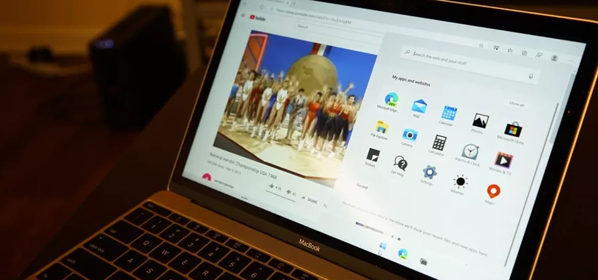 Microsoft'un Yeni İşletim Sistemi Windows 10X'i Bir Macbook'a Yüklediler