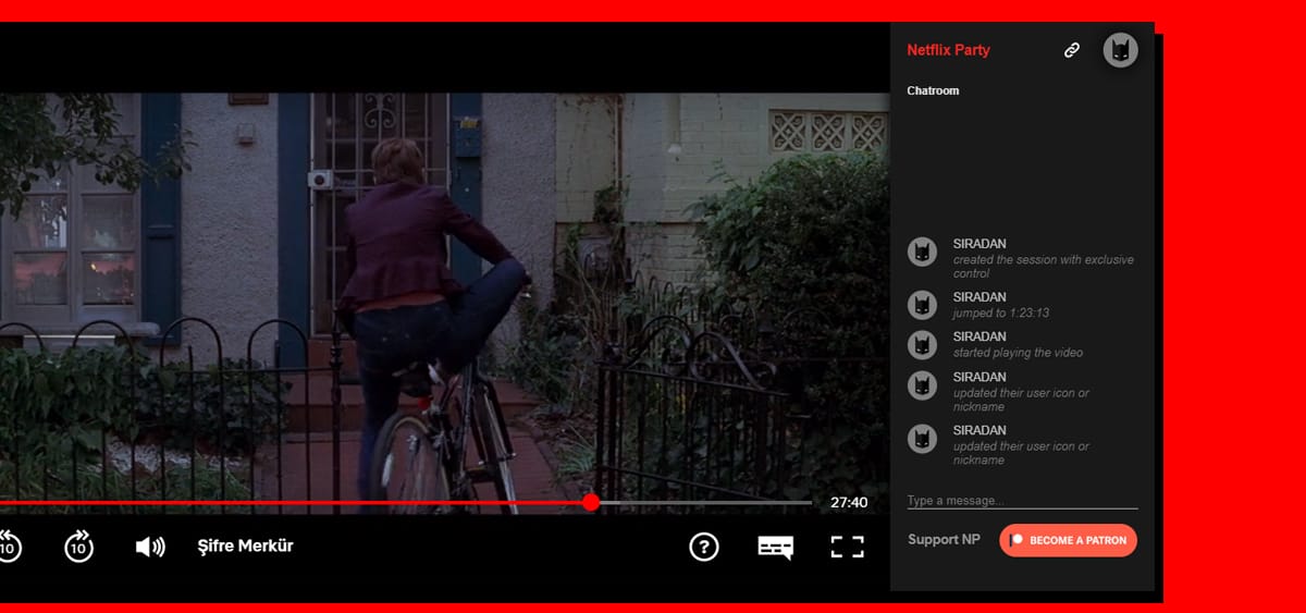 NetflixParty.com ile Arkadaşlarınızı Tek Tık ile Evinize Davet Edin