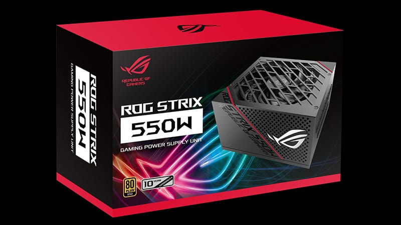 Asus, Yeni ROG Strix PSU'ları Duyurdu