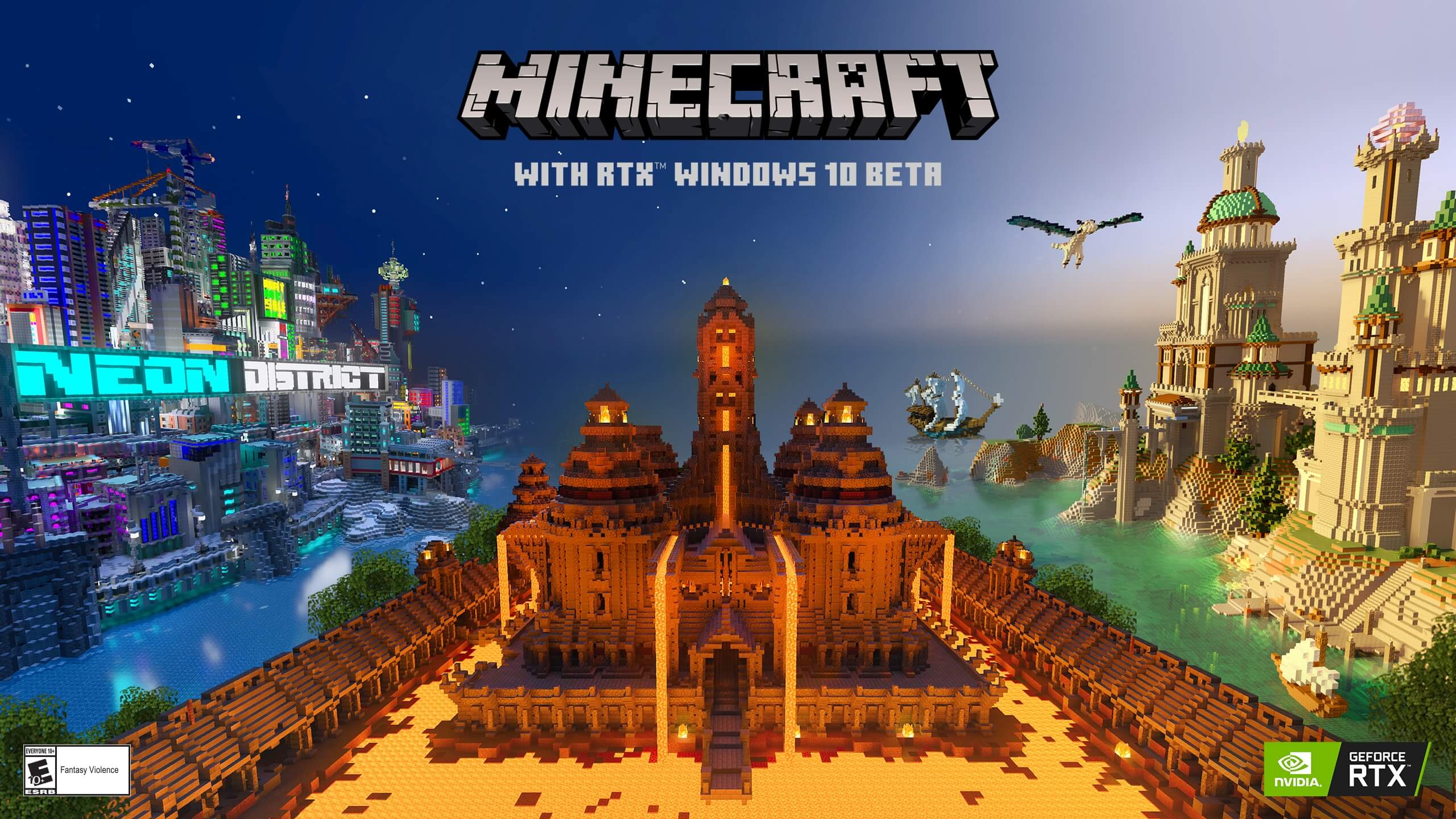 Minecraft RTX Beta Sürümü 16 Nisan 2020'de Sunuluyor