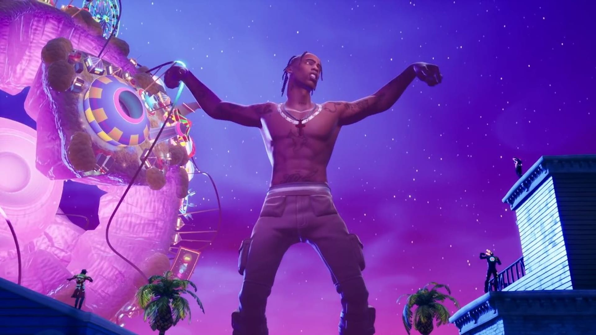 Travis Scott, Fortnite'ta muazzam bir konser verdi!