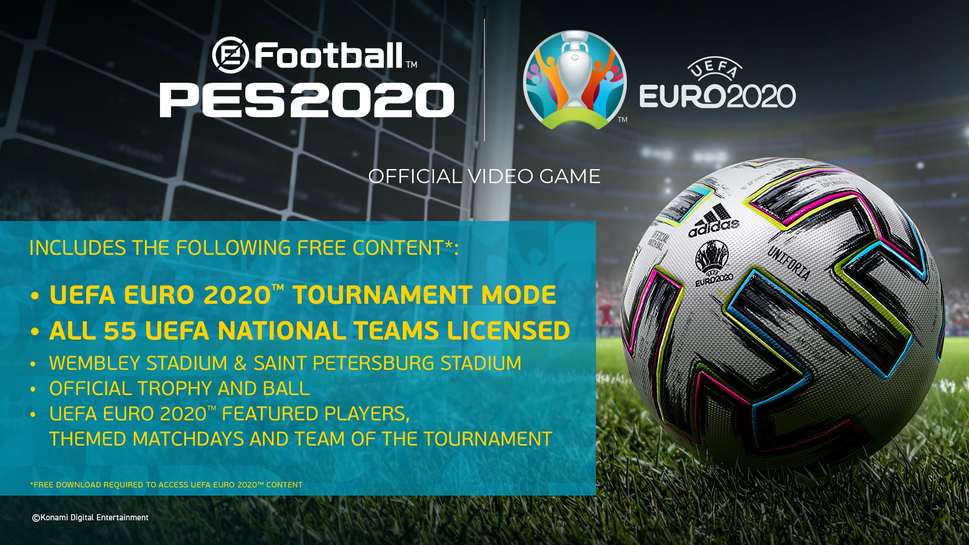 eFootball PES 2020 Euro 2020