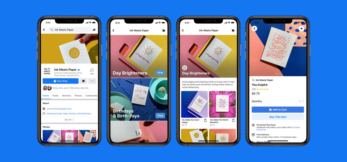 Facebook Amazon'a Rakip Oluyor: Facebook Shop, Kullanıma Açıldı!
