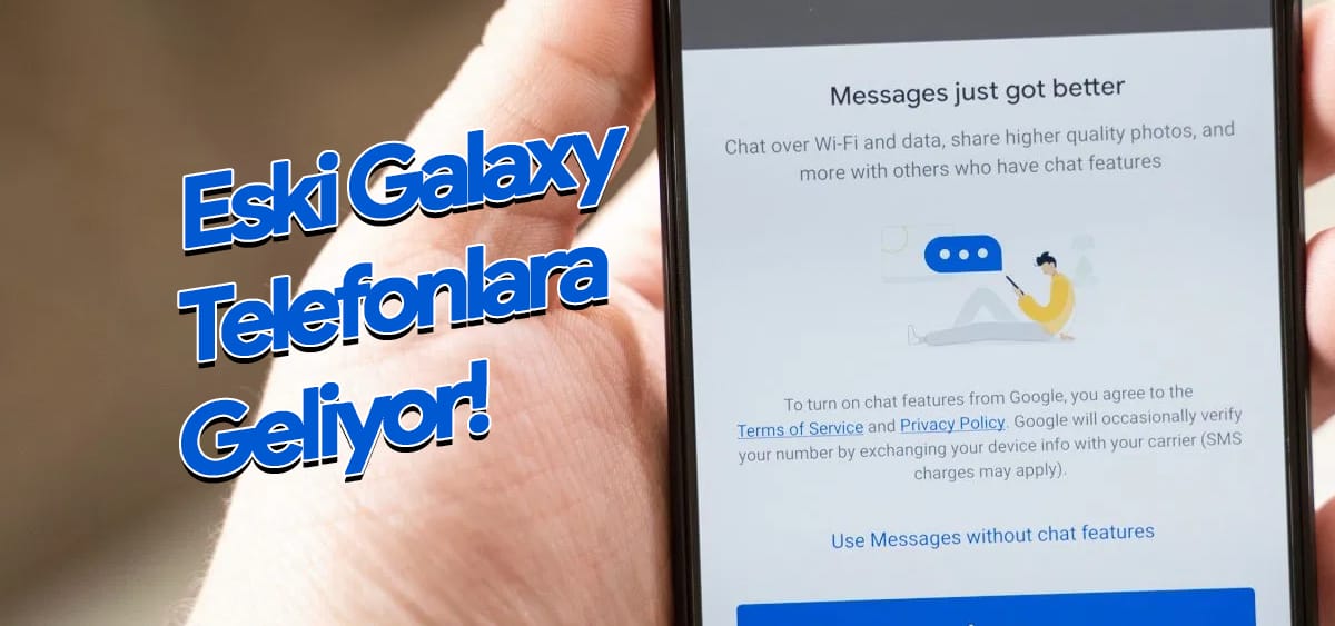 Google RCS, Samsung Mesajlar'a Geliyor