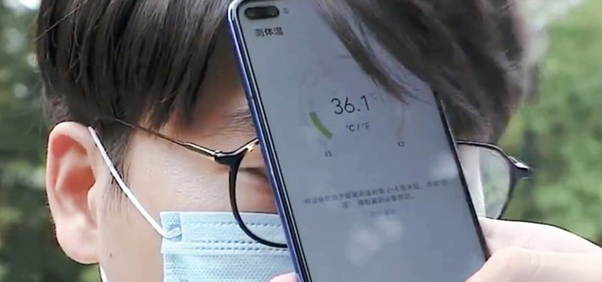 Huawei'den Ateş Ölçebilen Akıllı Telefon!