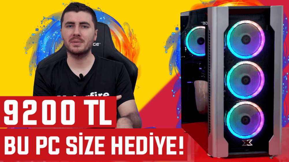 9200 TL Değerinde OYUN BİLGİSAYARI Hediye Ediyoruz!