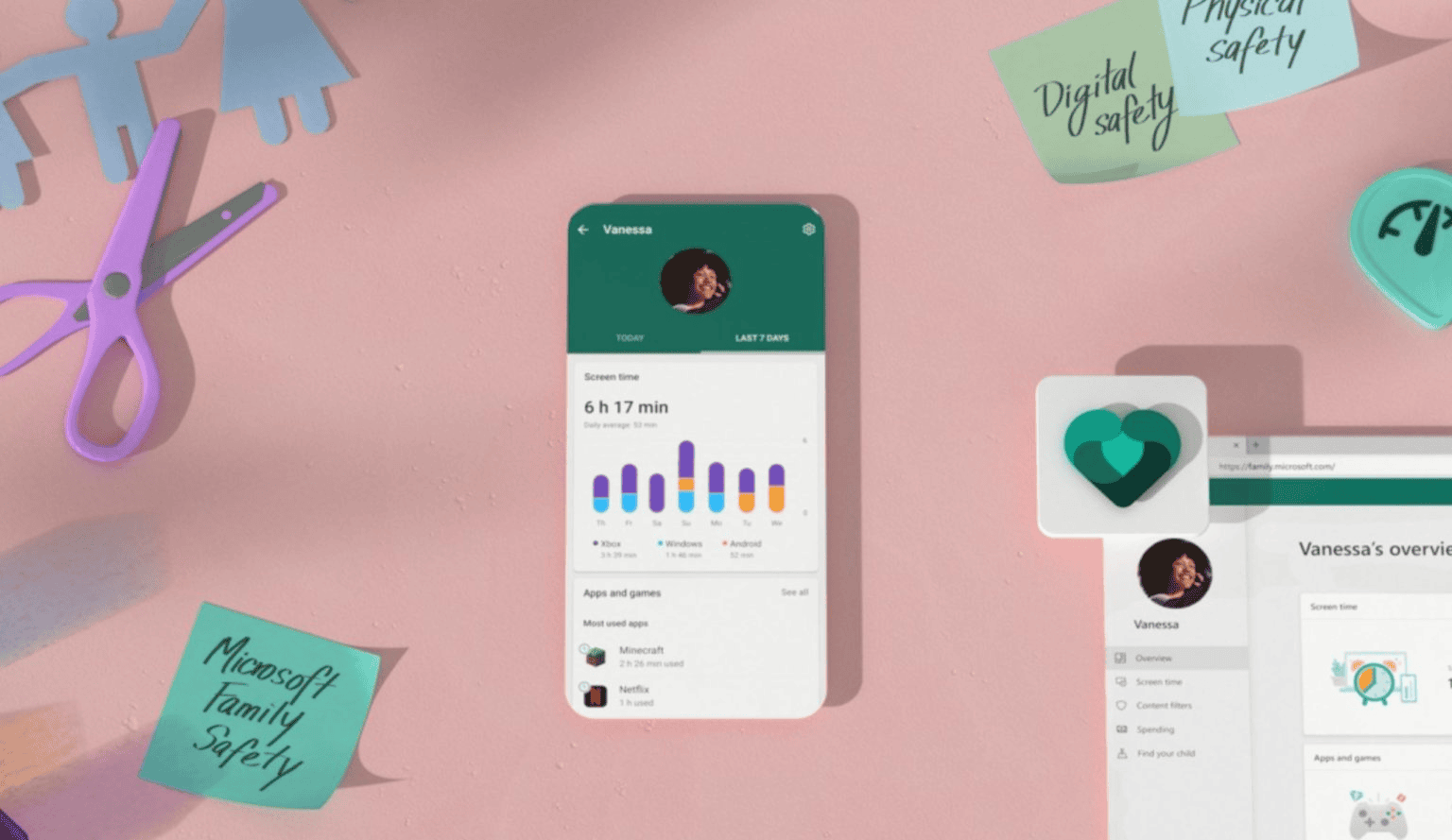 Microsoft Family Safety Artık iOS ve Android'de