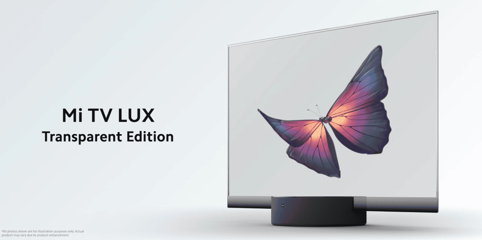 Xiaomi'den 55 inçlik Şeffaf Televizyon