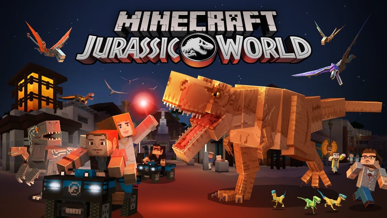Minecraft için Yeni DLC'si Paketi Jurassic World