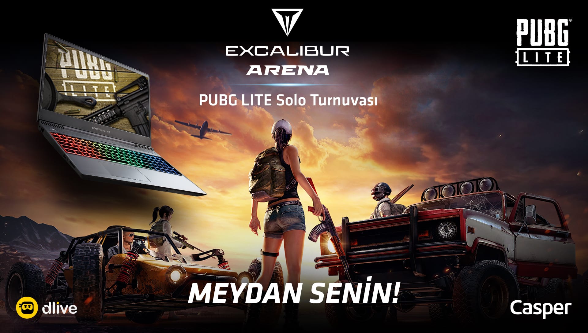 Excalibur Arena Başlıyor, PUBG Lite Oyuncularına Turnuvaya Gidiyor!