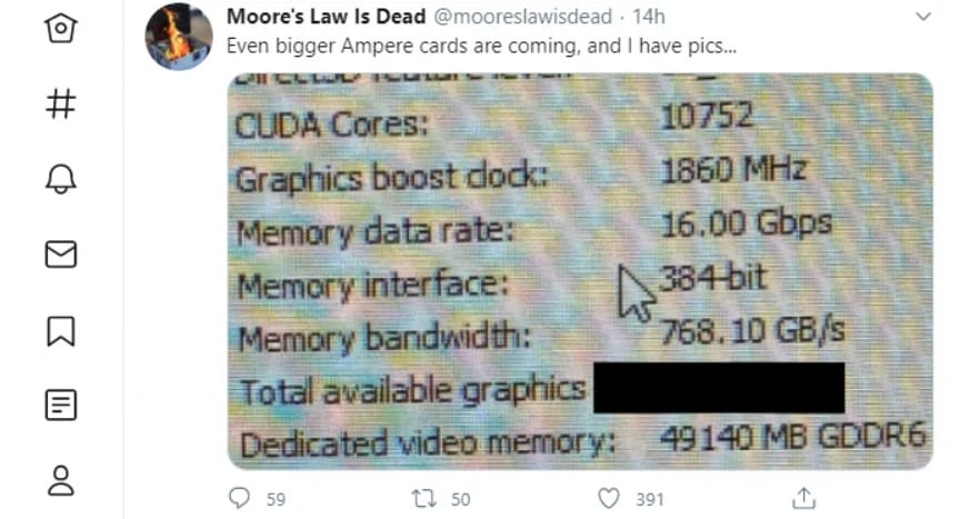 NVIDIA Quadro RTX A6000