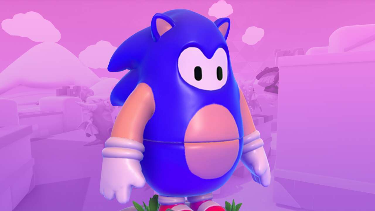 Fall Guys Sonic the Hedgehog Kostümünü ile Geliyor