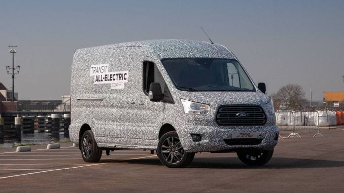 Ford, 12 Kasım'da Elektrikli Transit Aracını Tanıtacak!