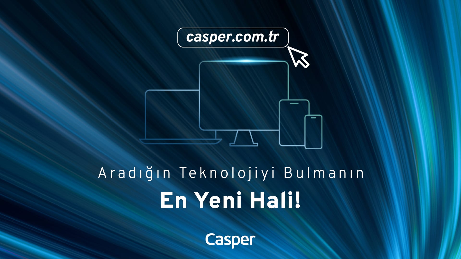 Casper Web Sitesi Tamamen Yenilendi!