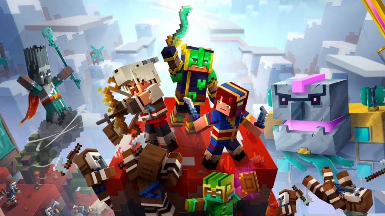 Minecraft Dungeons'ın Howling Peaks DLC'si Geliyor