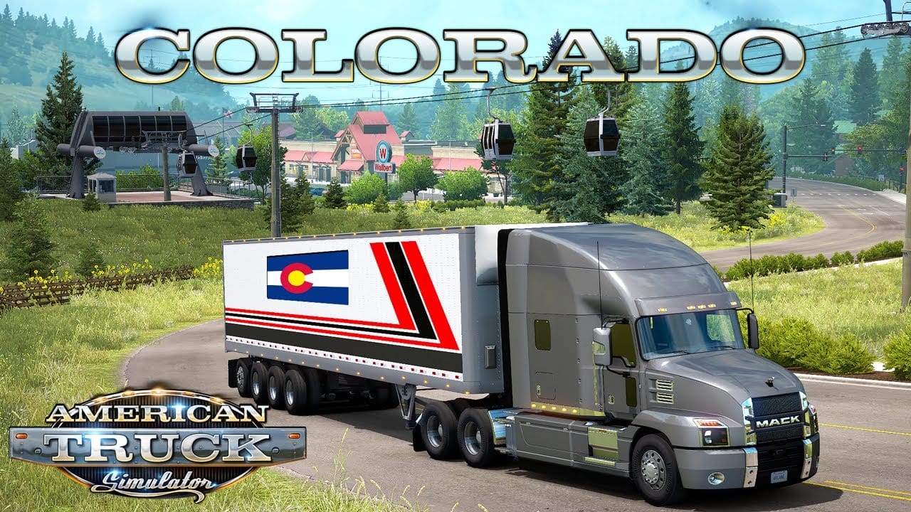 American Truck Simulator'a Yeni Colorado DLC'si Geliyor