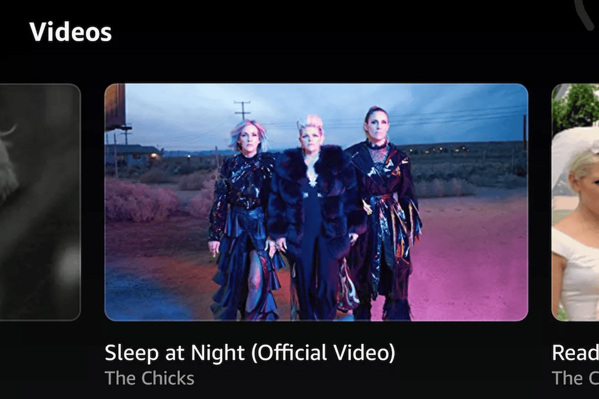 Amazon Music Unlimited, Artık Video Klibi Desteğine Sahip