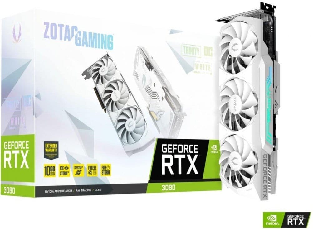 ZOTAC RTX 3080 Trinity OC White