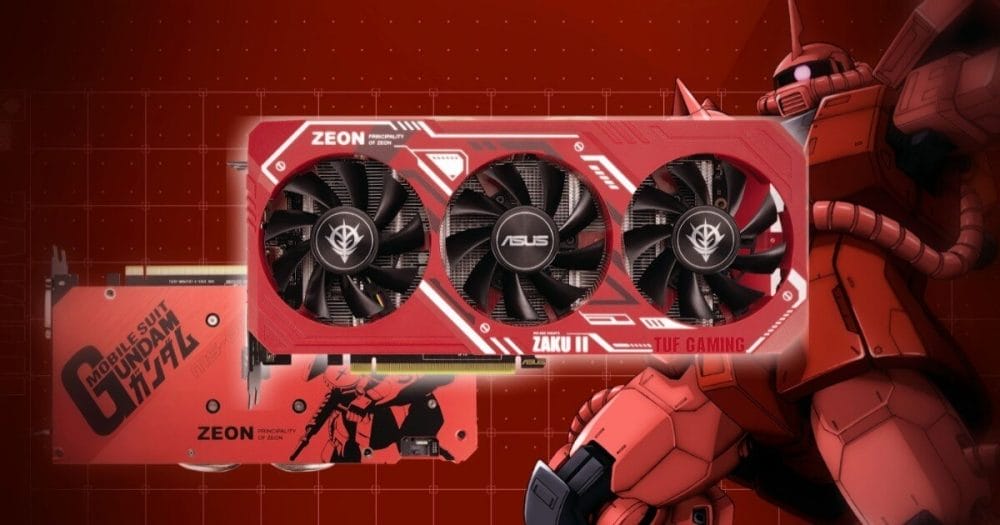 ASUS GTX 1660 SUPER ZAKU II Özel Seri Tanıtıldı!