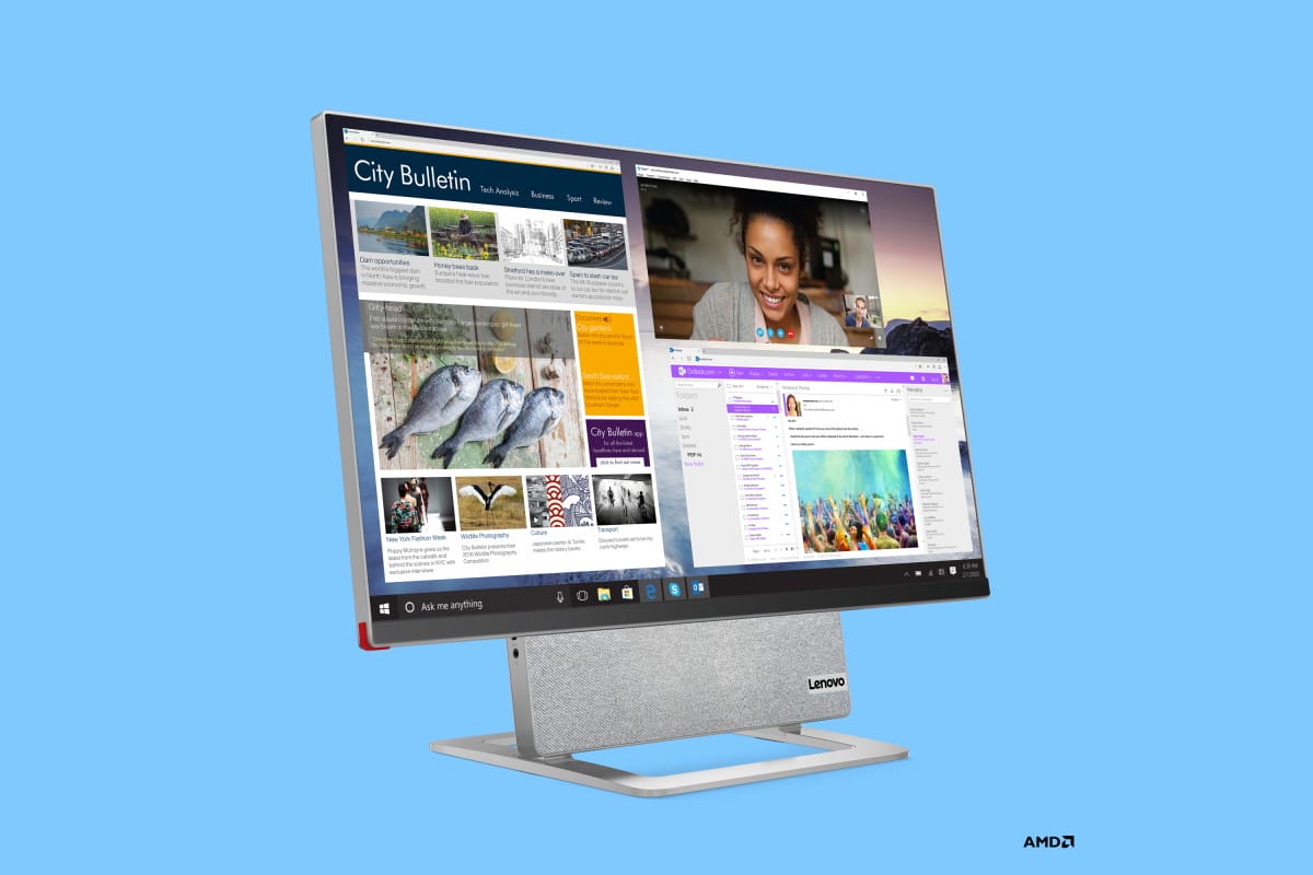Dönen Ekranı ile Lenovo Yoga AIO 7 all-in-one Bilgisayar Tanıtıldı!