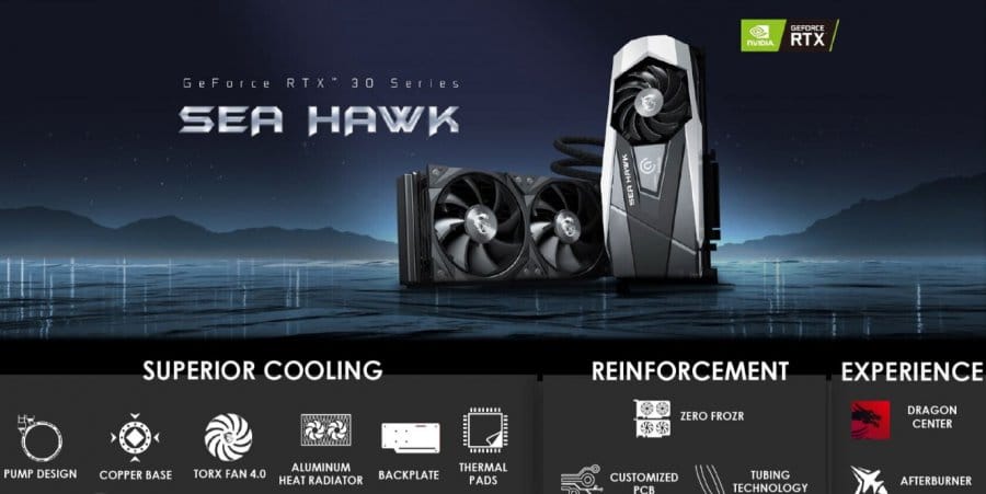 MSI RTX 30 Sea Hawk