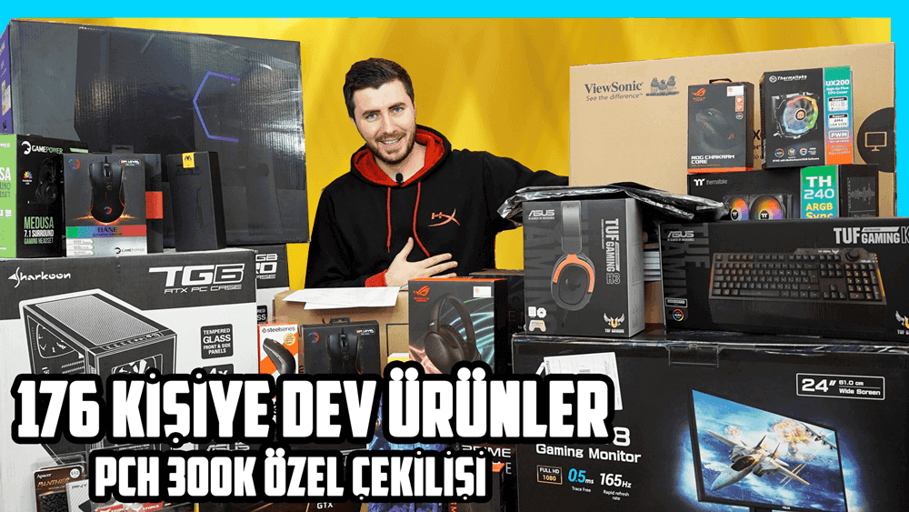 PC Hocası 300K+ ÇEKİLİŞİ ve Ürün Listesi (1 Ocak 2021)