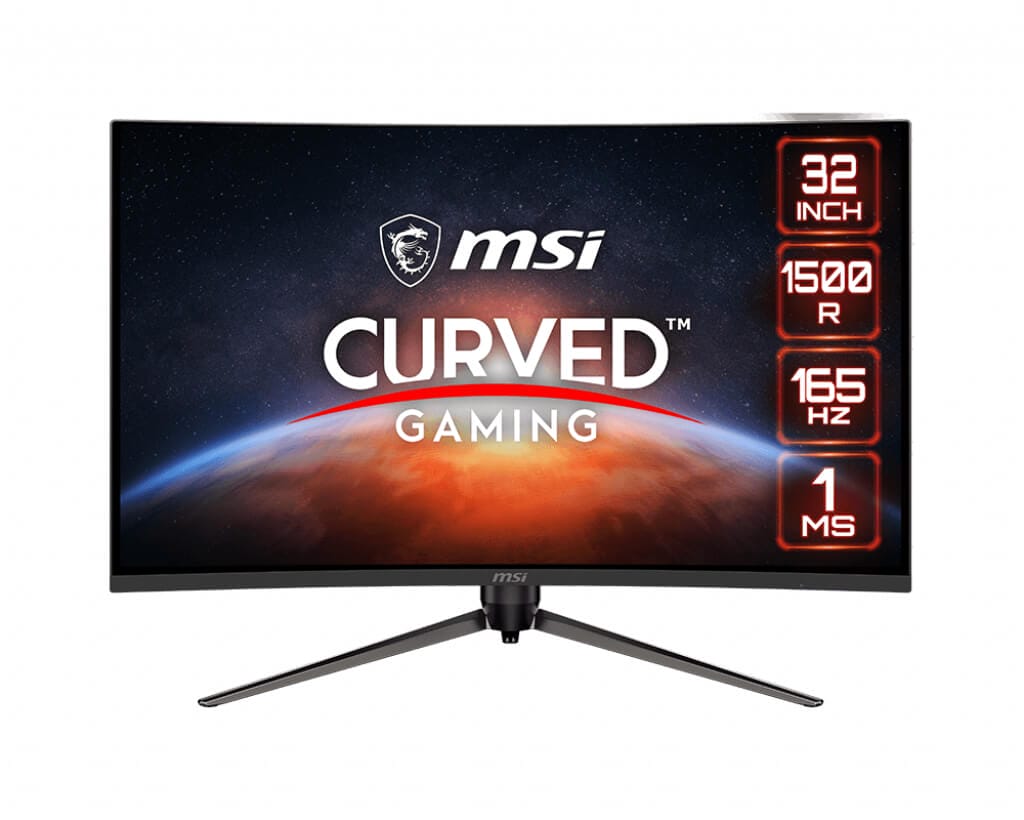 MSI, 32 inç 165Hz Optix AG Kavisli Oyun Monitörlerini Tanıttı