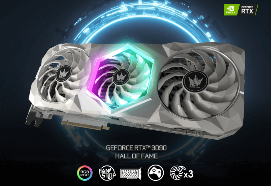 Galax, RTX 3090 HOF Serisi Ekran Kartlarını Piyasaya Sürdü