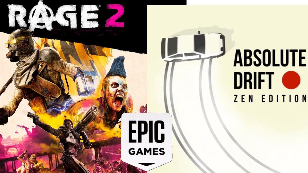 Absolute Drift ve RAGE 2 Epic Games Store'da Ücretsiz Oldu
