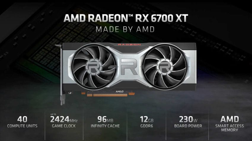 AMD RX 6700XT