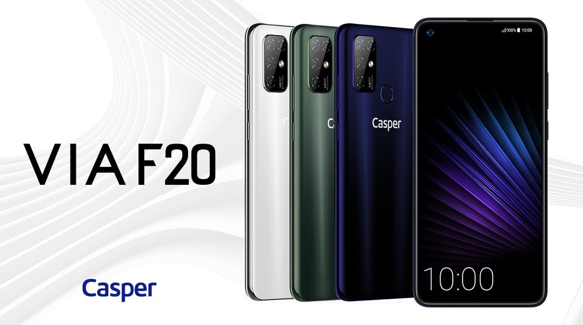 Casper'ın İlk Yerli Üretim Akıllı Telefonu VIA F20 Satışa Çıktı!