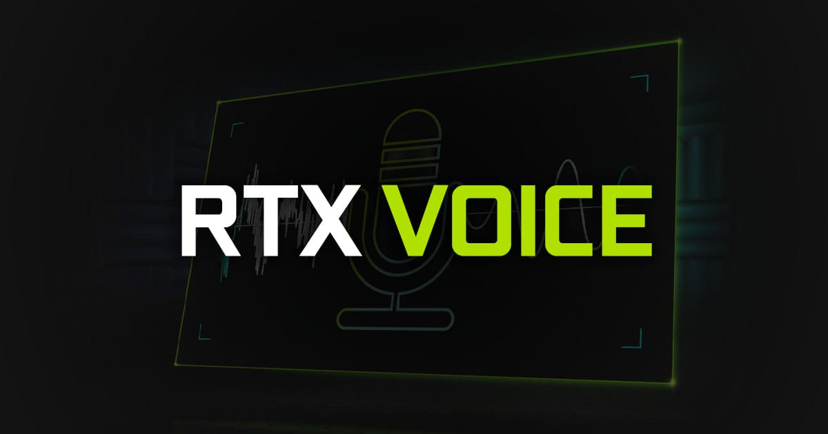NVIDIA RTX Voice, GTX Ekran Kartlarında da Çalışıyor