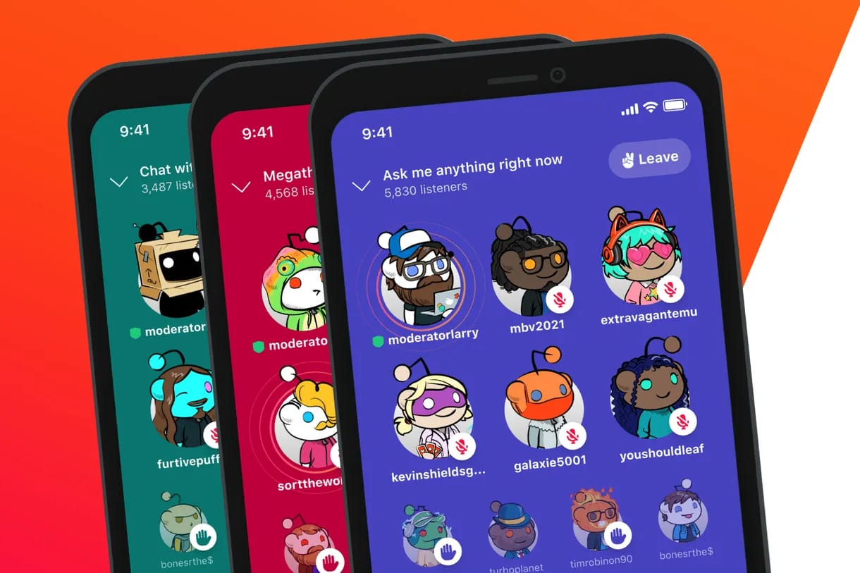 Reddit Talks Geliyor: Yeni Clubhouse Alternatifi