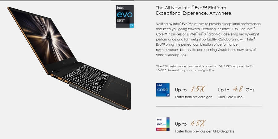 MSI Summit E13 Flip Evo