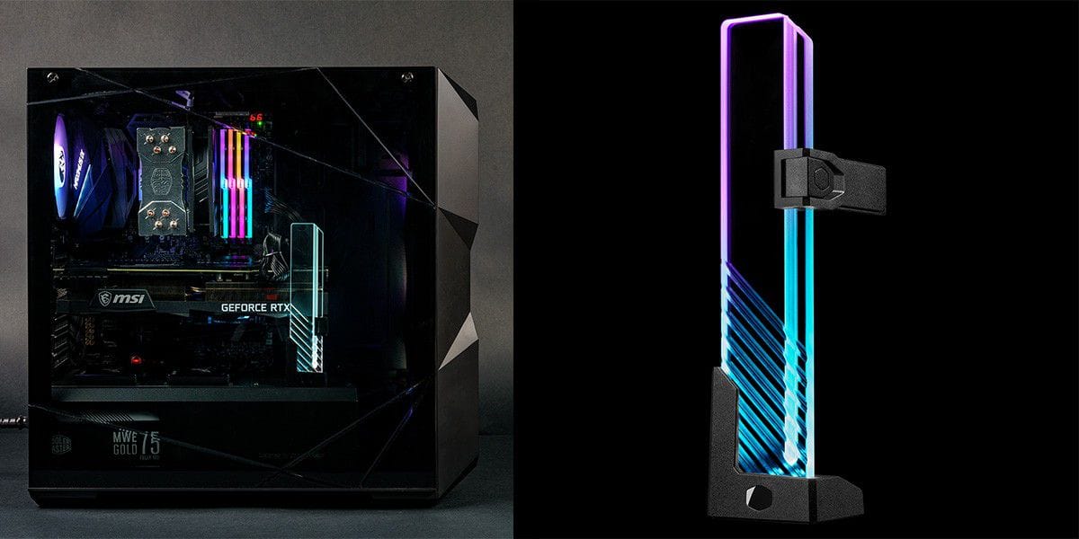 Cooler Master MasterAccessory ARGB GPU Destek Braketi Satışa Çıkıyor