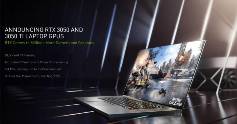 Nvidia GeForce RTX 3050 Ti ve RTX 3050 mobil ekran kartları Duyuruldu!
