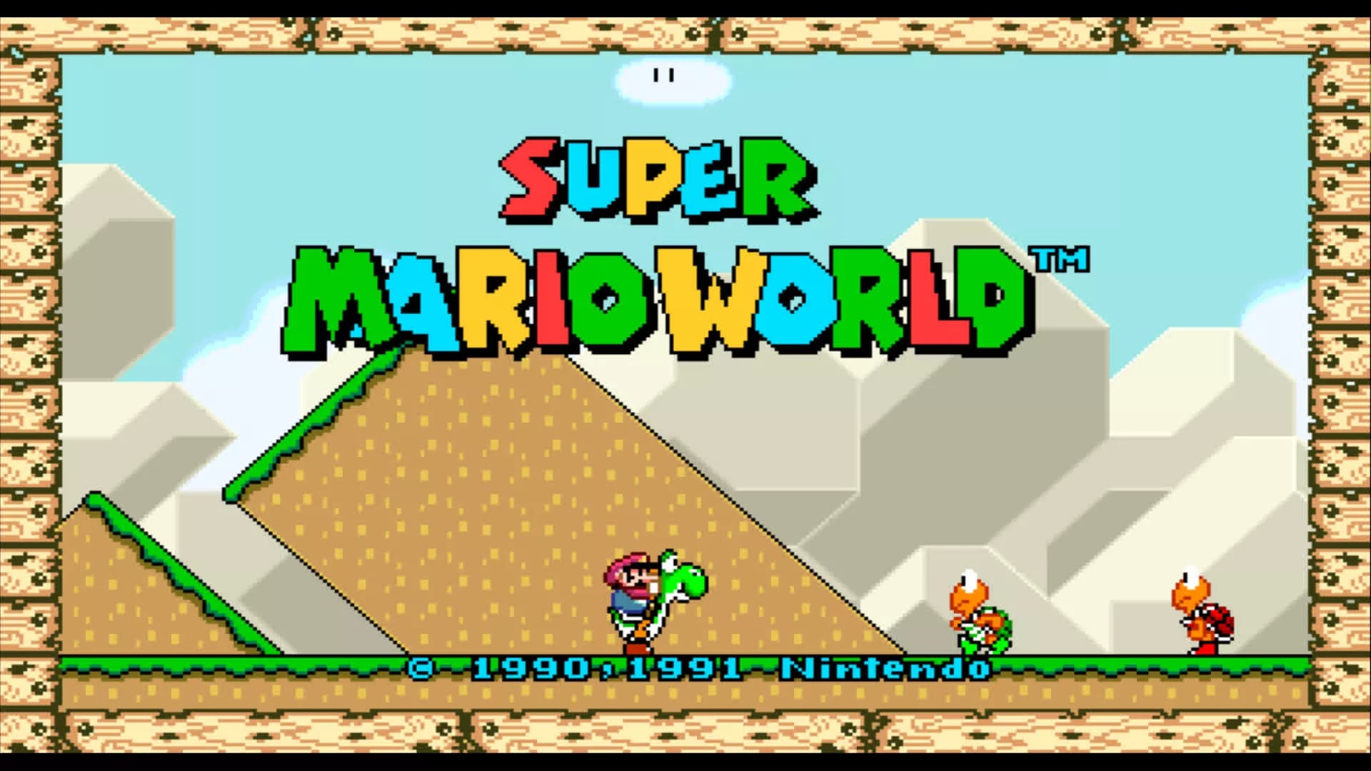Super Mario World için Geniş Ekran Desteği Geldi!
