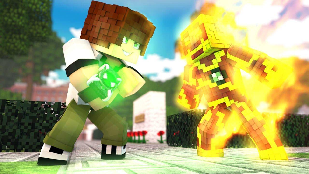 Minecraft için Ben 10 DLC'si Kullanıma Sunuldu