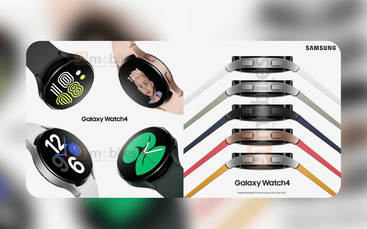 Samsung Galaxy Watch 4 Resmi Görselleri Sızdırıldı!