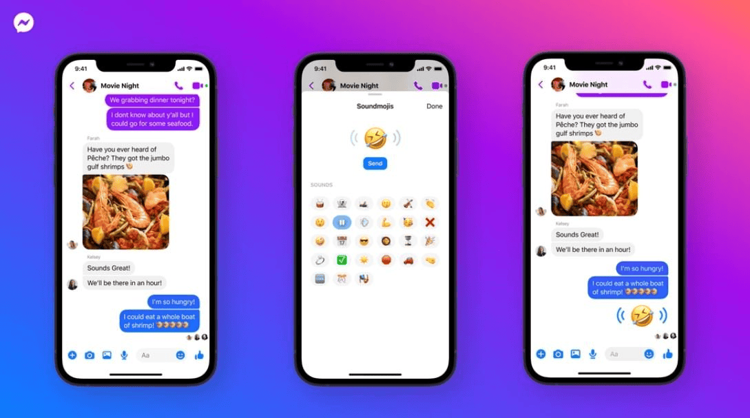 Facebook Messenger için Soundmoji Tanıtıldı!
