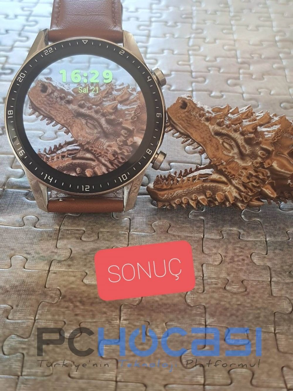 Huawei Watch GT 2 duvar kağıdı yükleme