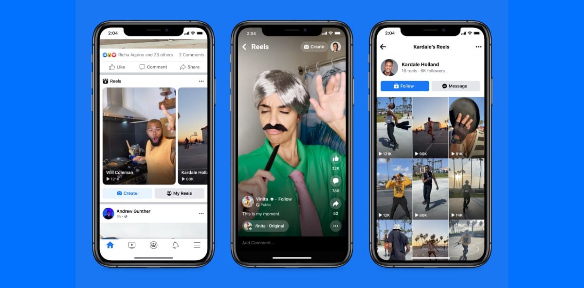 Instagram Reels Artık Facebook'ta!