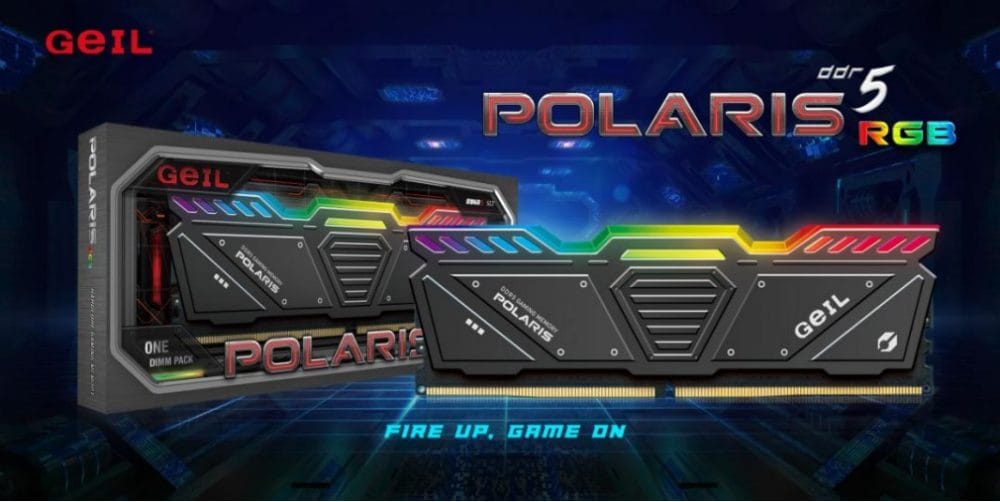 GeIL POLARIS RGB DDR5 Oyuncu Bellekleri Duyuruldu