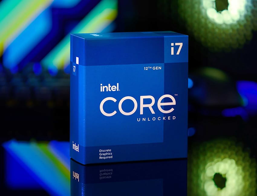 Intel Core i7-12700KF ve Intel Core i5-12600KF