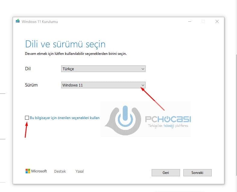 Windows 11 Nasıl Yüklenir