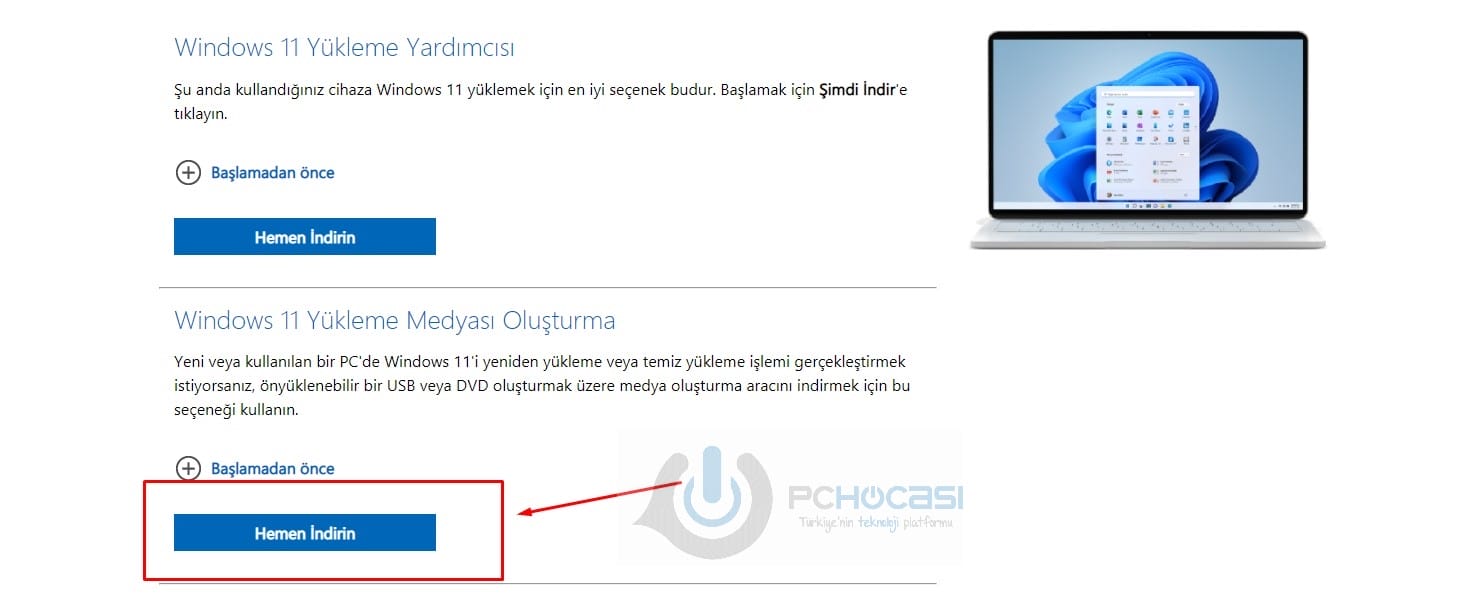 Windows 11 Nasıl Yüklenir