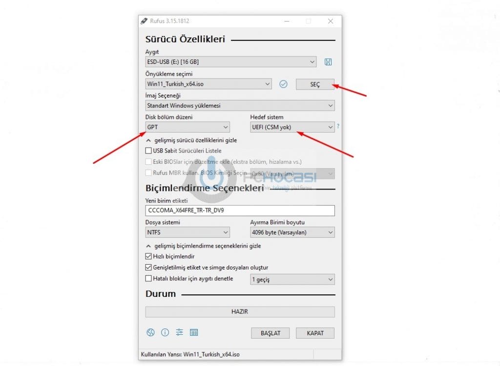 Windows 11 Nasıl Yüklenir