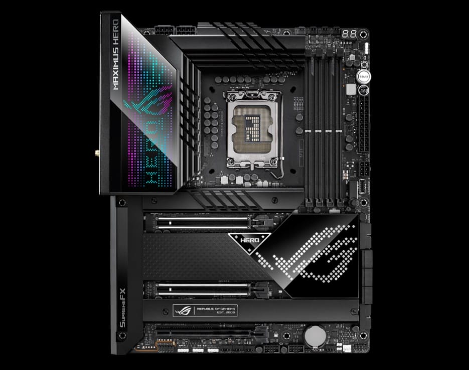 Intel i9-12900K ASUS Z690